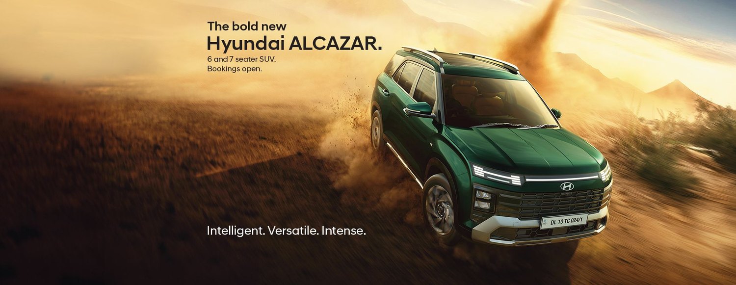Hyundai Alcazar at Mango Hyundai, Vizag