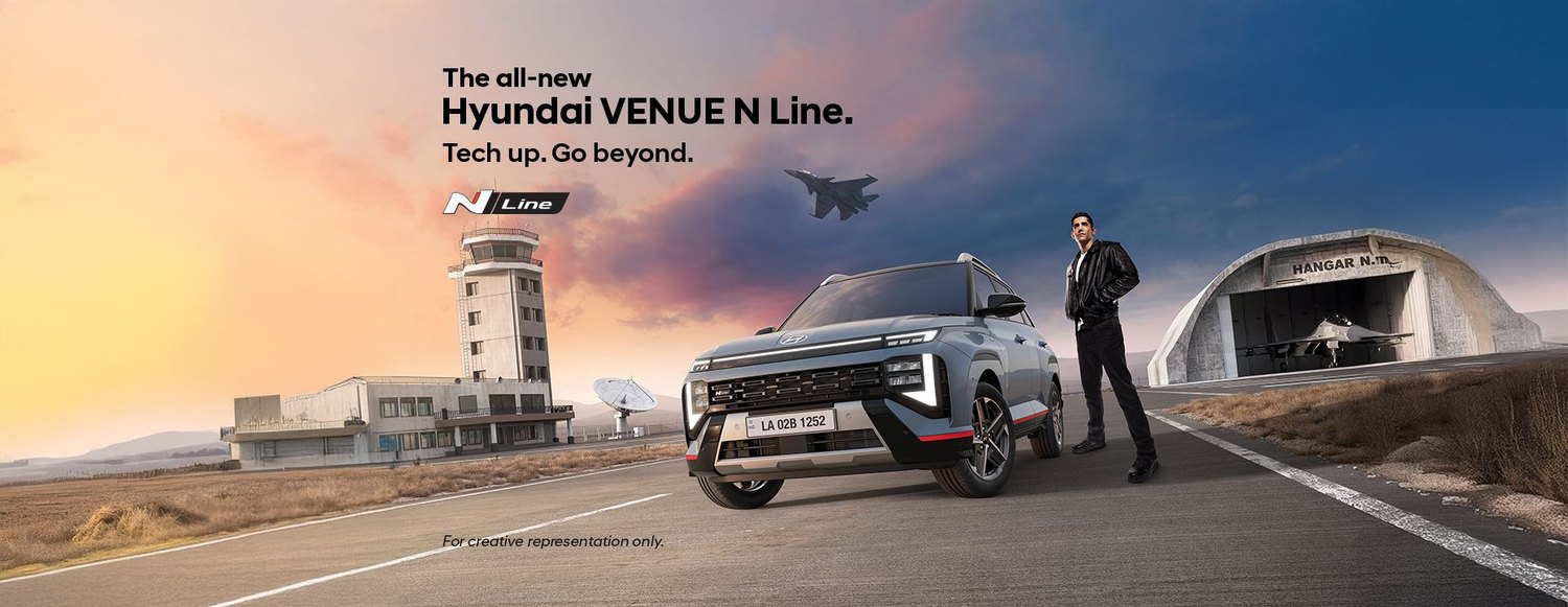 Hyundai Venue N Line at Mango Hyundai, Vizag